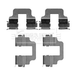 Brake Disc Pad Accessory Kit BORG & BECK BBK1211 for FORD