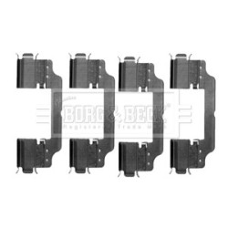Brake Disc Pad Accessory Kit BORG & BECK BBK1217 for AUDI &more..