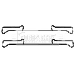 Brake Disc Pad Accessory Kit BORG & BECK BBK1219 for AUDI &more..