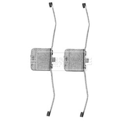 Brake Disc Pad Accessory Kit BORG & BECK BBK1226 for AUDI &more..
