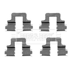 Brake Disc Pad Accessory Kit BORG & BECK BBK1230 for ALFA ROMEO &more..