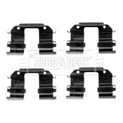 Brake Disc Pad Accessory Kit BORG & BECK BBK1233 for CHEVROLET &more..