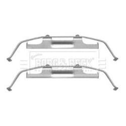 Brake Disc Pad Accessory Kit BORG & BECK BBK1235 for BMW X5