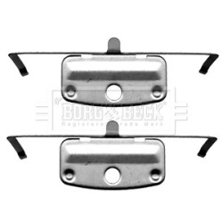 Brake Disc Pad Accessory Kit BORG & BECK BBK1236 for BMW &more..
