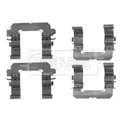 Brake Disc Pad Accessory Kit BORG & BECK BBK1253 for SUBARU