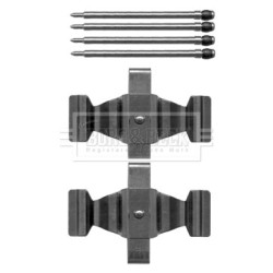 Brake Disc Pad Accessory Kit BORG & BECK BBK1272 for MERCEDES