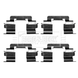 Brake Disc Pad Accessory Kit BORG & BECK BBK1275 for MERCEDES