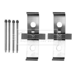 Brake Disc Pad Accessory Kit BORG & BECK BBK1279 for CITROEN &more..