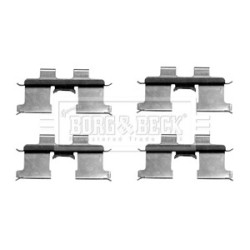Brake Disc Pad Accessory Kit BORG & BECK BBK1285 for HYUNDAI &more..