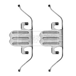 Brake Disc Pad Accessory Kit BORG & BECK BBK1290 for BMW