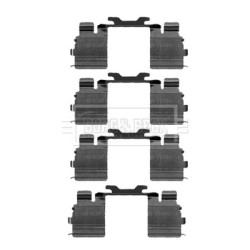Brake Disc Pad Accessory Kit BORG & BECK BBK1302 for CITROEN &more..