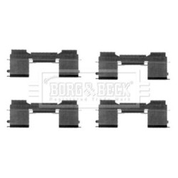 Brake Disc Pad Accessory Kit BORG & BECK BBK1304 for CITROEN &more..