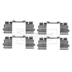 Brake Disc Pad Accessory Kit BORG & BECK BBK1305 for CITROEN &more..