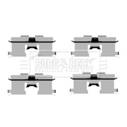 Brake Disc Pad Accessory Kit BORG & BECK BBK1314 for CHEVROLET &more..