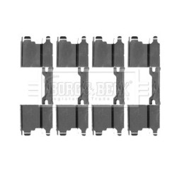 Brake Disc Pad Accessory Kit BORG & BECK BBK1315 for MERCEDES