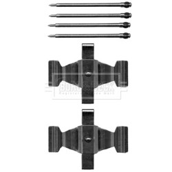 Brake Disc Pad Accessory Kit BORG & BECK BBK1320 for MERCEDES