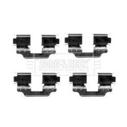 Brake Disc Pad Accessory Kit BORG & BECK BBK1326 for MERCEDES