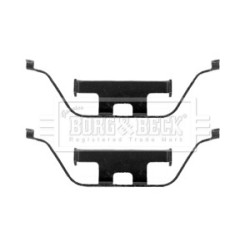 Brake Disc Pad Accessory Kit BORG & BECK BBK1343 for BMW &more..