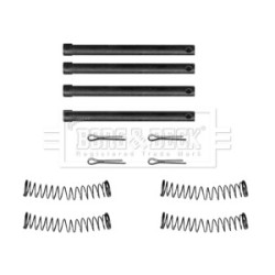 Brake Disc Pad Accessory Kit BORG & BECK BBK1345 for LAND ROVER 90