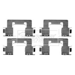 Brake Disc Pad Accessory Kit BORG & BECK BBK1346 for TOYOTA COROLLA