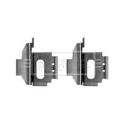 Brake Disc Pad Accessory Kit BORG & BECK BBK1348 for MERCEDES