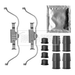 Brake Disc Pad Accessory Kit BORG & BECK BBK1352 for LAND ROVER