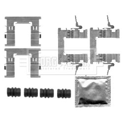 Brake Disc Pad Accessory Kit BORG & BECK BBK1361 for NISSAN