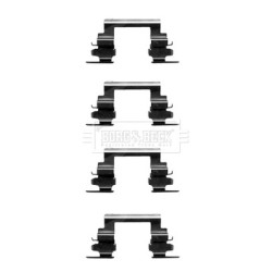 Brake Disc Pad Accessory Kit BORG & BECK BBK1370 for CITROEN &more..