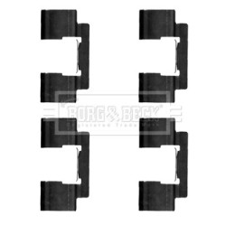 Brake Disc Pad Accessory Kit BORG & BECK BBK1383 for CHRYSLER PT