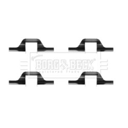 Brake Disc Pad Accessory Kit BORG & BECK BBK1392 for SEAT