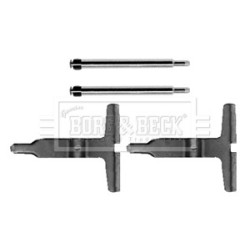 Brake Disc Pad Accessory Kit BORG & BECK BBK1401 for CHRYSLER &more..