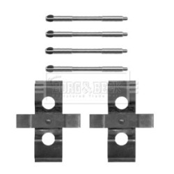 Brake Disc Pad Accessory Kit BORG & BECK BBK1431 for ALFA ROMEO &more..