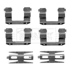 Brake Disc Pad Accessory Kit BORG & BECK BBK1434 for HYUNDAI