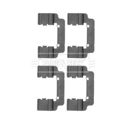 Brake Disc Pad Accessory Kit BORG & BECK BBK1451 for CHEVROLET &more..