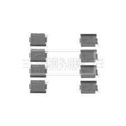 Brake Disc Pad Accessory Kit BORG & BECK BBK1487 for CHRYSLER &more..