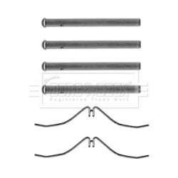 Brake Disc Pad Accessory Kit BORG & BECK BBK1489 for MAZDA