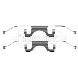 Brake Disc Pad Accessory Kit BORG & BECK BBK1492 for BMW 5