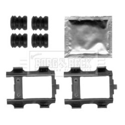 Brake Disc Pad Accessory Kit BORG & BECK BBK1495 for MERCEDES