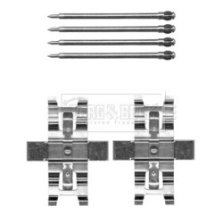 Brake Disc Pad Accessory Kit BORG & BECK BBK1500 for MERCEDES