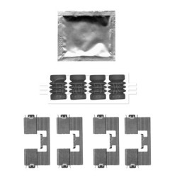 Brake Disc Pad Accessory Kit BORG & BECK BBK1504 for CHEVROLET &more..