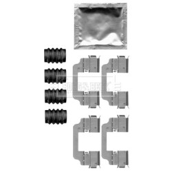 Brake Disc Pad Accessory Kit BORG & BECK BBK1510 for BMW