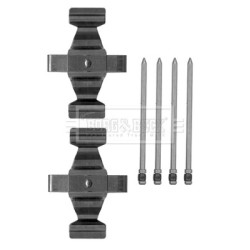 Brake Disc Pad Accessory Kit BORG & BECK BBK1511 for MERCEDES