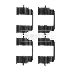 Brake Disc Pad Accessory Kit BORG & BECK BBK1513 for SUBARU IMPREZA