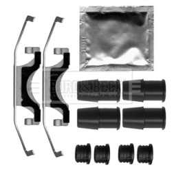 Brake Disc Pad Accessory Kit BORG & BECK BBK1523 for MERCEDES