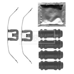 Brake Disc Pad Accessory Kit BORG & BECK BBK1525 for AUDI
