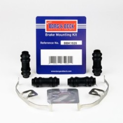Brake Disc Pad Accessory Kit BORG & BECK BBK1525 for AUDI