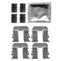 Brake Disc Pad Accessory Kit BORG & BECK BBK1526 for SUBARU &more..