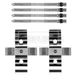 Brake Disc Pad Accessory Kit BORG & BECK BBK1527 for ABARTH &more..