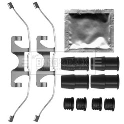 Brake Disc Pad Accessory Kit BORG & BECK BBK1528 for CITROEN