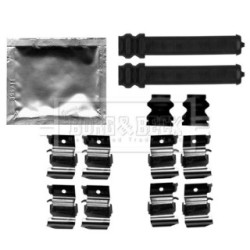 Brake Disc Pad Accessory Kit BORG & BECK BBK1532 for MITSUBISHI